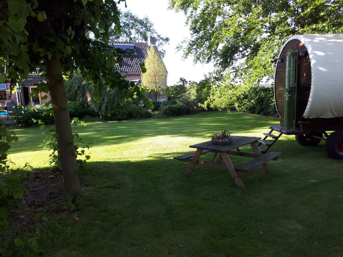 Irish Bowtop Op Het Platteland Van Huize Ouwervelden Wouwsche Plantage Exterior photo